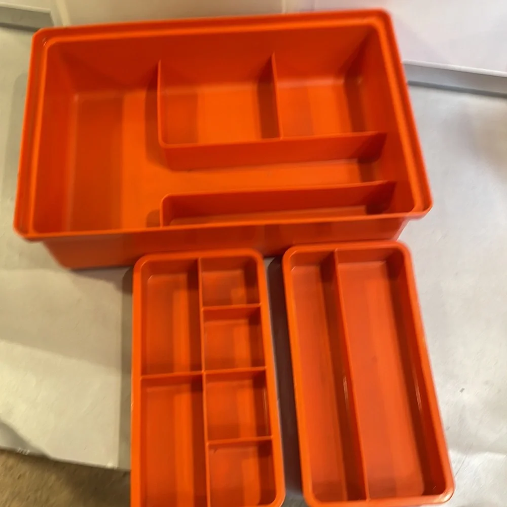 Storage container with removable sections